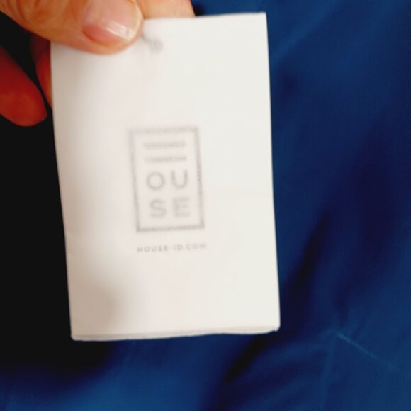 House ID, NWT, Jacket, Cropped Cargo Jacket, Navy Blue, Contemporary, Unisex - Picture 4 of 15